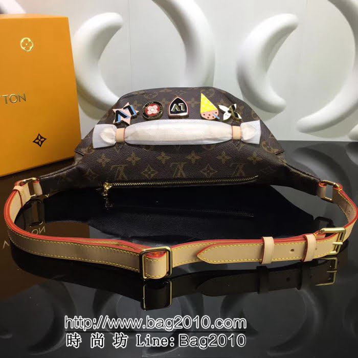 路易威登LV頂級原單M43644Louis Vuitton Paris彩色腰包 可單肩背挎或斜挎 YDH1417